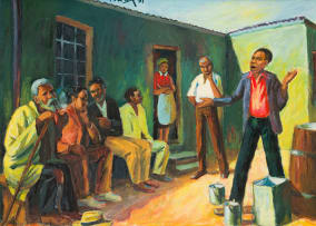 George Milwa Mnyaluza Pemba; The Orator