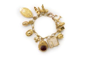 Collectors charm bracelet