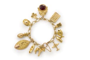 Collectors charm bracelet