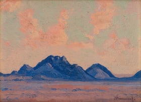 Jacob Hendrik Pierneef; Blue Mountains