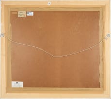 Edward Roworth; Landscape with Cape Dutch houses in the Distance