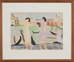 Irma Stern; Two Women in Venice