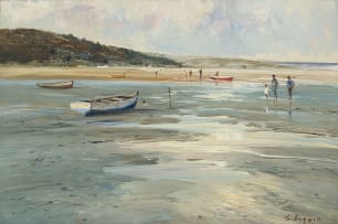 Christopher Tugwell; Beach Scene