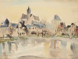 Maud Sumner; A French Romanesque Village