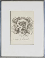 Gerhard Marcks; Self Portrait