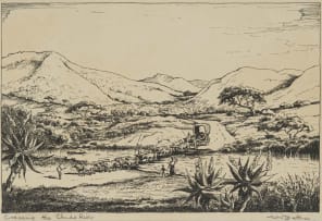 Walter Battiss; Crossing the Elands River