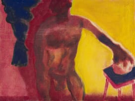 Robert Hodgins; Untitled (Nude Figure)