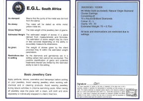 Jenna Clifford; Diamond rose earrings