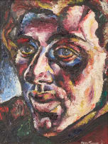 Harry Trevor; Self-Portrait