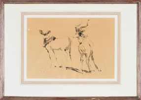 Zakkie Eloff; Koedoe Paar (Kudu Pair)