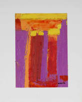 Trevor Coleman; Abstract in Red and Orange