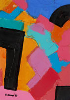 Trevor Coleman; Untitled (Abstract Composition)