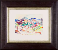 Walter Battiss; Pat Crossley Inspired Landscape