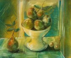 Christo Coetzee; A Bowl of Pears