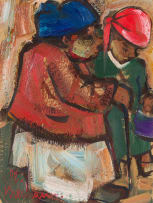 Hennie Niemann Snr; Two Figures