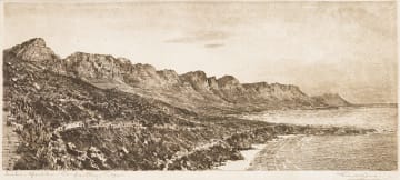 Tinus de Jongh; Twelve Apostles, Camps Bay, Cape