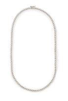 Browns the Diamond Store; Diamond tennis necklace