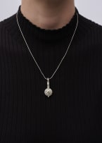 Jenna Clifford; Diamond drop pendant