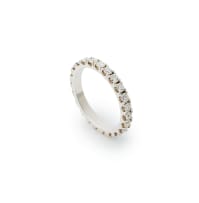 Full diamond eternity ring