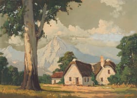 Titta Fasciotti; Old Farmhouse Near Oudtshoorn, CP