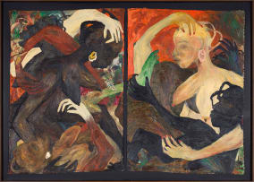 Nthabiseng Kekana; The Names of My Ancestors, diptych