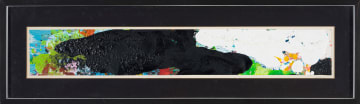 Bill Ainslie; Abstract in Black, White and Green