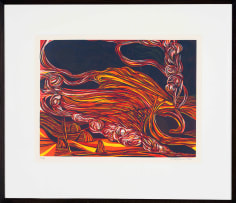 Cecil Skotnes; Veld Fire, from the Ten Landscapes portfolio