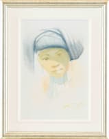 Aleksanders Klopcanovs; Women Wearing Headscarves, two