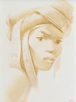 Aleksanders Klopcanovs; Women Wearing Headscarves, two