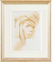 Aleksanders Klopcanovs; Women Wearing Headscarves, two