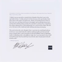 Mikhael Subotzky; Contestants in the Fancy Dress Competition at the Beaufort West Agricultural Show. Beaufort West, South Africa. 2006