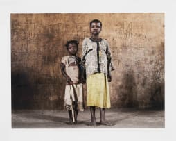 Guy Tillim; Sophia Salala and Ermalinda Chinhanala, Kunhinga, Angola, Feb 2002