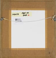 Banele Khoza; Abstract Portrait in Blue