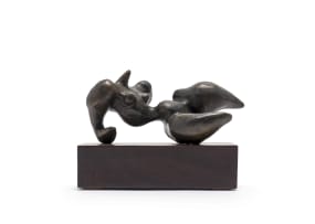 Maureen Quin; Reclining Woman; Maureen Quin Master Sculptor, two