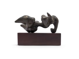 Maureen Quin; Reclining Woman; Maureen Quin Master Sculptor, two