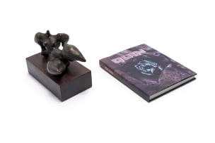 Maureen Quin; Reclining Woman; Maureen Quin Master Sculptor, two