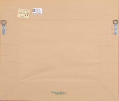 Frans Oerder; Landscape With Fire