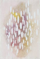Lyndi Sales; Abstract Composition with Glitter