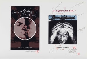 Christiaan Diedericks; Die Algebra van Nood Cover Design Process, eight