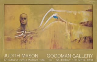 Judith Mason; Judith Mason, Goodman Gallery Exhibition Poster, 1980