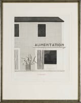 David Hockney; French Shop (Scottish Arts Council 122) (Museum of Contemporary Art Tokyo 112)