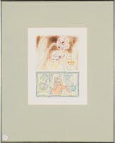 Andrew Verster; Irises with Oriental Figures