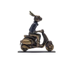 Carol Cauldwell; Rabbit on a Vespa