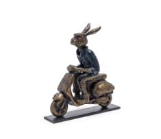 Carol Cauldwell; Rabbit on a Vespa