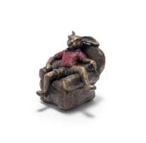 Carol Cauldwell; Rabbit in an Armchair