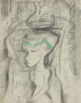 Alexis Preller; Study for Urn Head