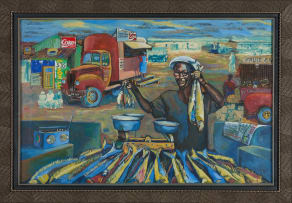 Willie Bester; Fish Market