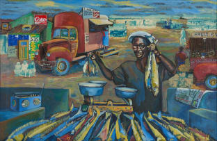 Willie Bester; Fish Market