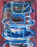 Francine Scialom Greenblatt; Tea Cups
