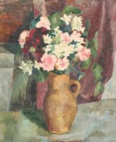 Maud Sumner; Vase with Flowers